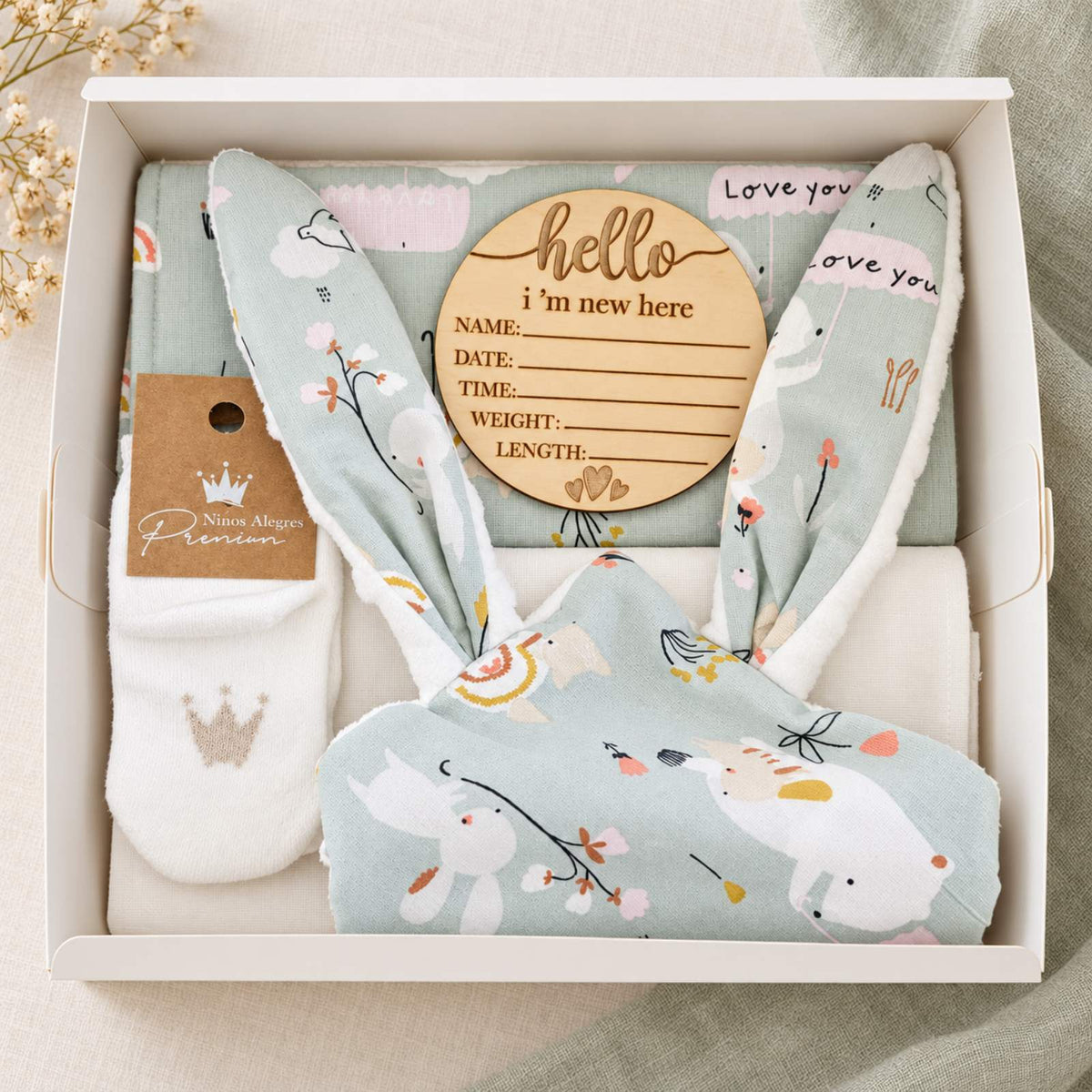 Newborn Gift Box "Little Garden"