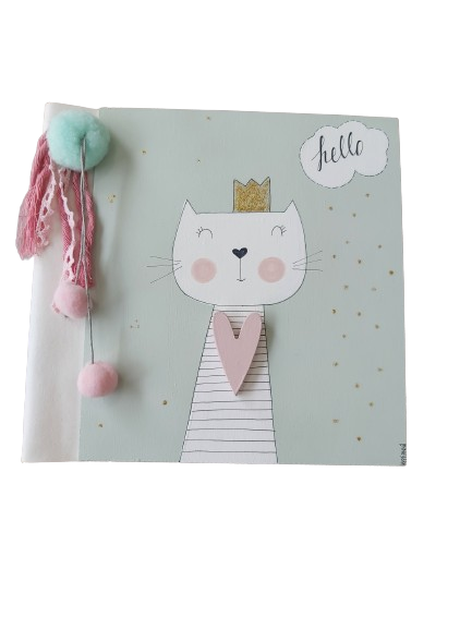 Χειροποίητο φωτογραφικό άλμπουμ Hello Kitty