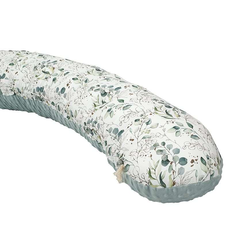 Βαμβακερό μαξιλάρι θηλασμού/εγκυμοσύνης με print Eucalyptus Leaves