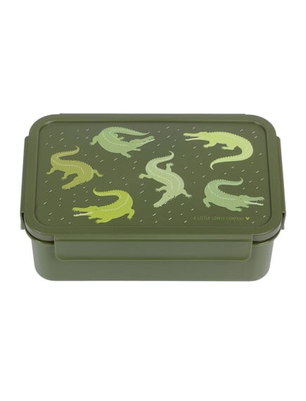 Δοχείο φαγητού Bento με χωρίσματα- 1,2 L- Crocodiles