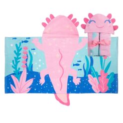 Παιδική Πετσέτα με Κουκούλα, Axolotl