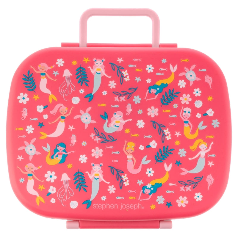 Δοχείο Φαγητού, Bento Box with Removable Tray, Mermaid