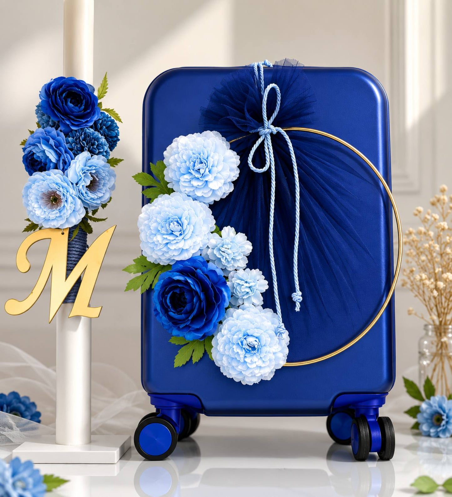Luxury Bloom Βαφτιστικό Σετ