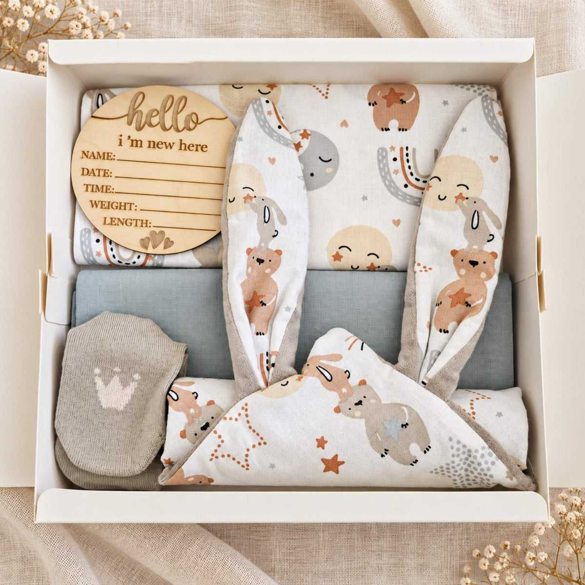 Newborn Gift Box "Dreamy Friends"
