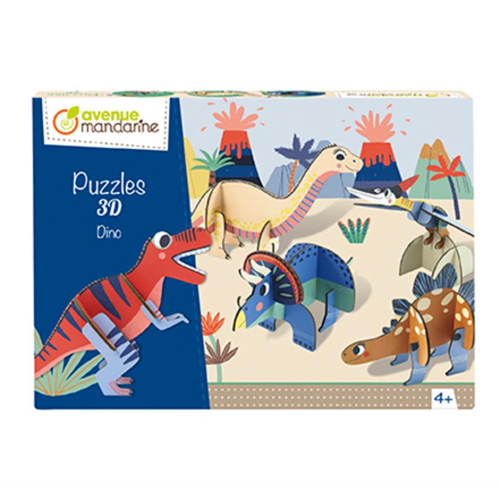 Παζλ 3D σετ 5 τεμ. Dino