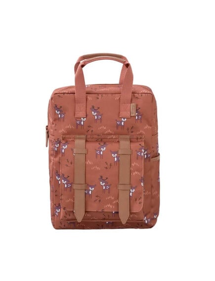 Τσάντα πλάτης νηπιαγωγείου Deer Amber Brown
