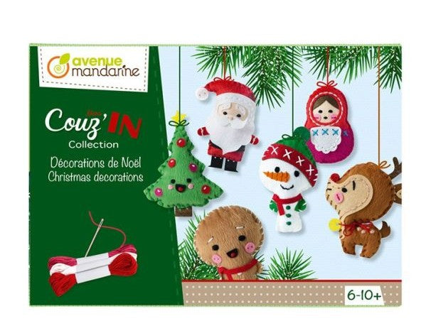 Δημιουργικό σετ ραπτικής για τα Χριστούγεννα