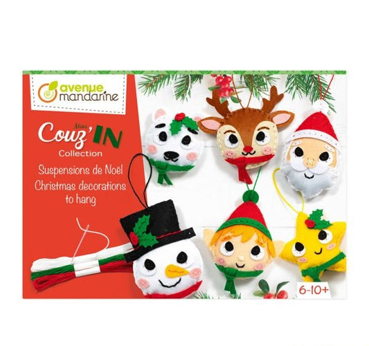 Δημιουργικό σετ ραπτικής για τα Χριστούγεννα