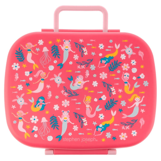 Δοχείο Φαγητού, Bento Box with Removable Tray, Mermaid