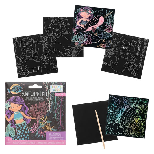 Χειροτεχνία Scratch Kit Art, Mermaid