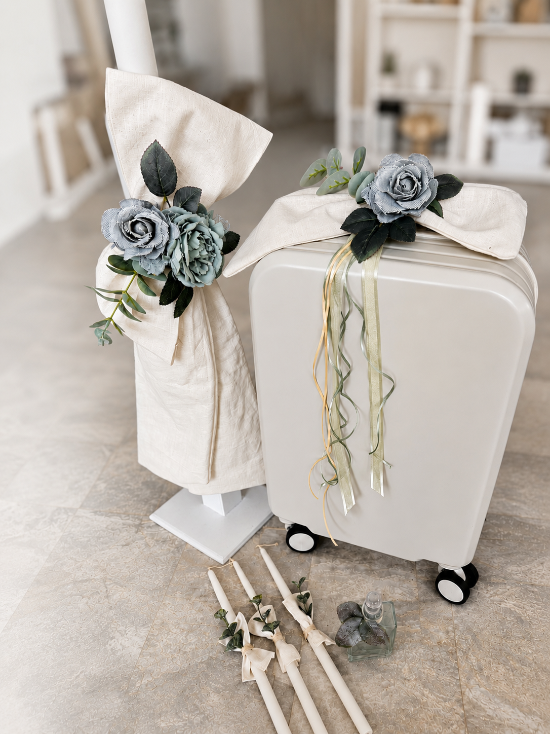 Eucalyptus Elegance – Βαφτιστικό Σετ